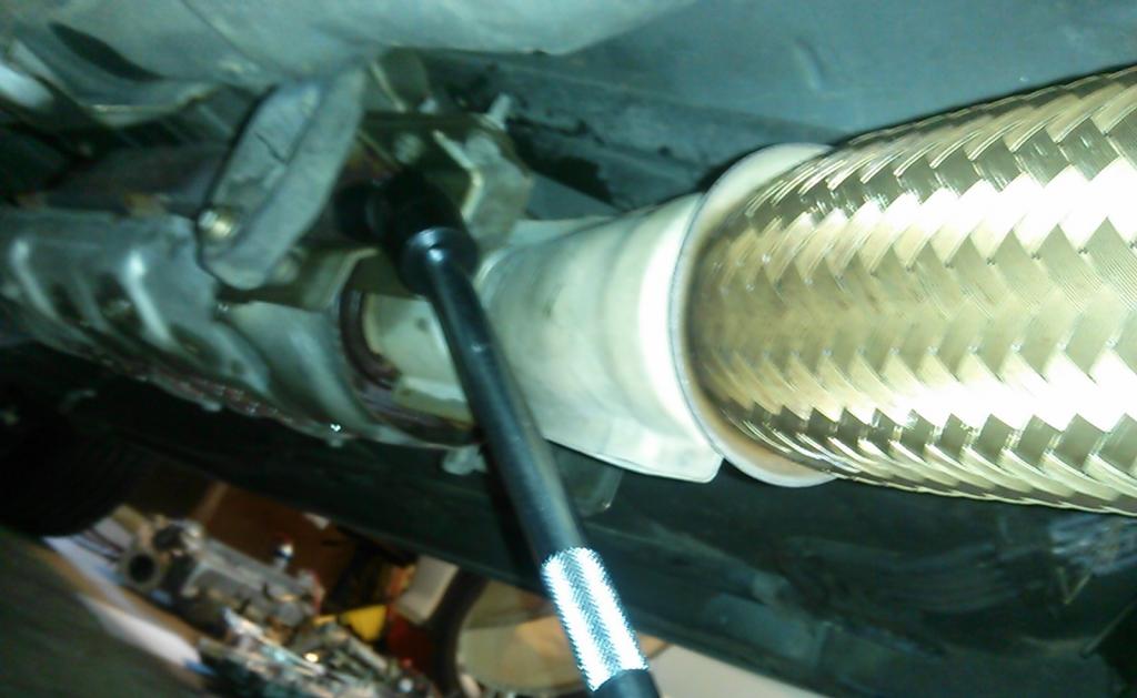 Exhaust flex pipe repair - Maxima Forums