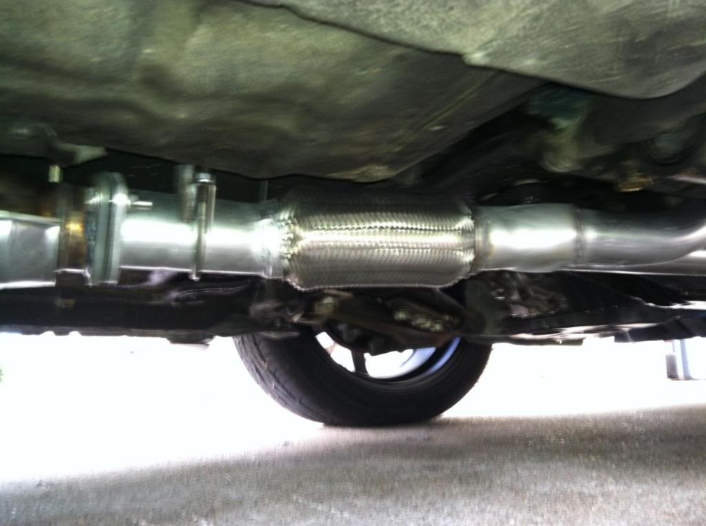 Exhaust flex pipe repair - Maxima Forums