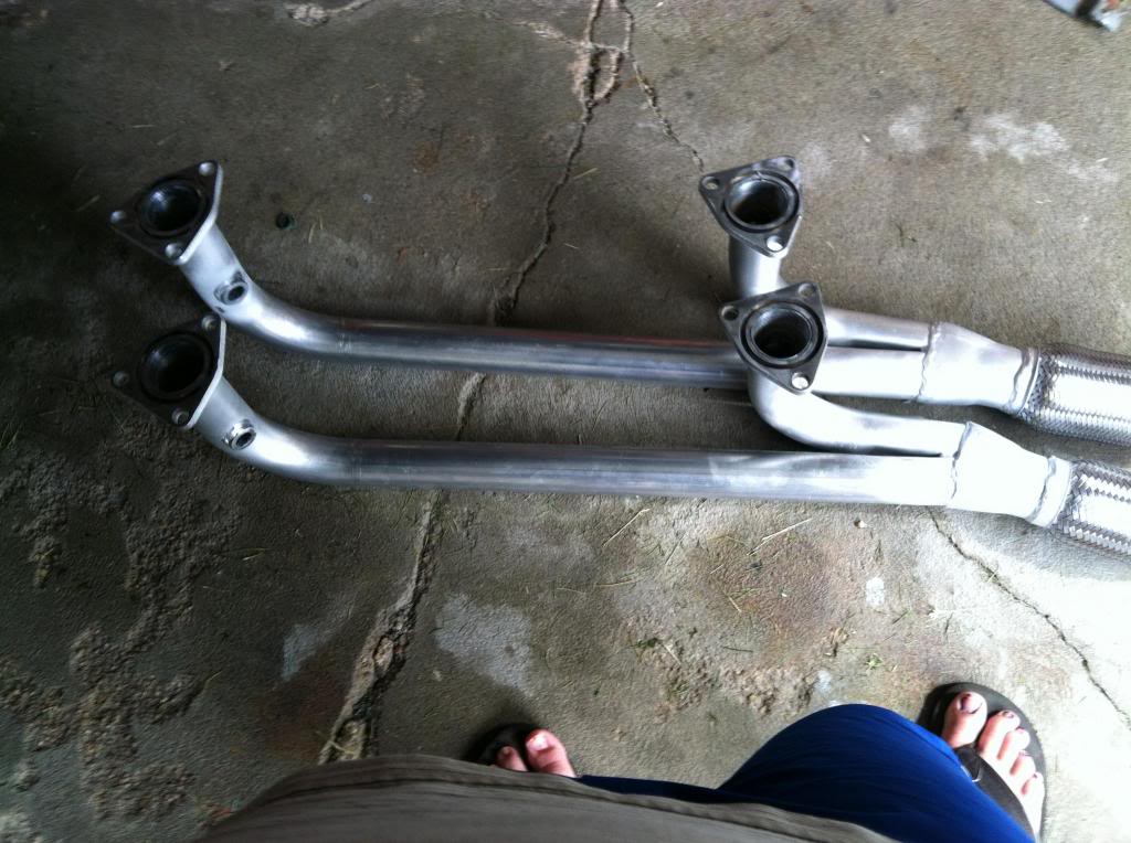 Exhaust flex pipe repair - Maxima Forums