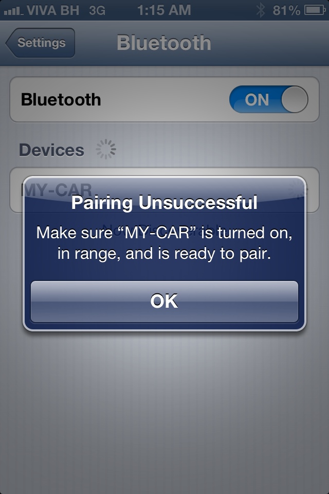 Iphone 4 with IOS 6 Bluetooth pairing issue - Maxima Forums