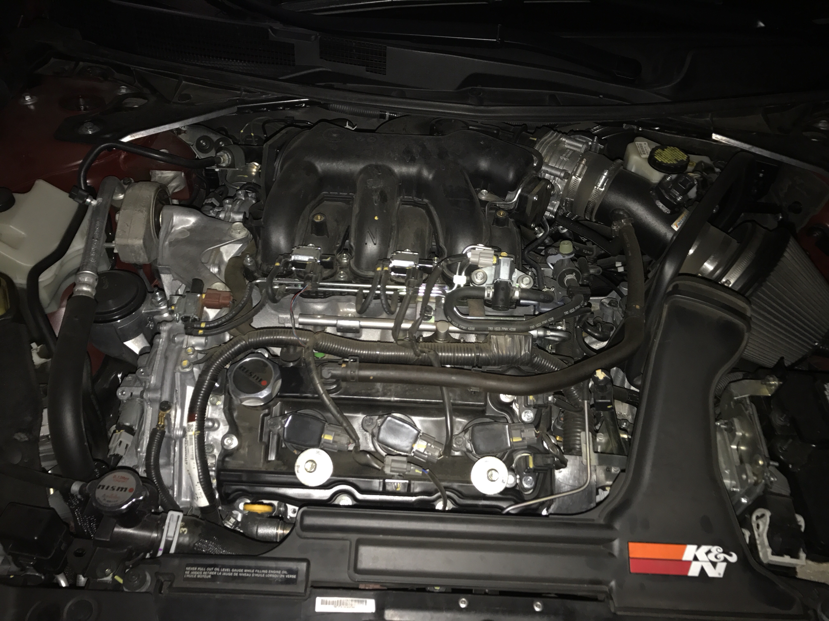 Need picture of 2016 engine without the cover - Maxima Forums