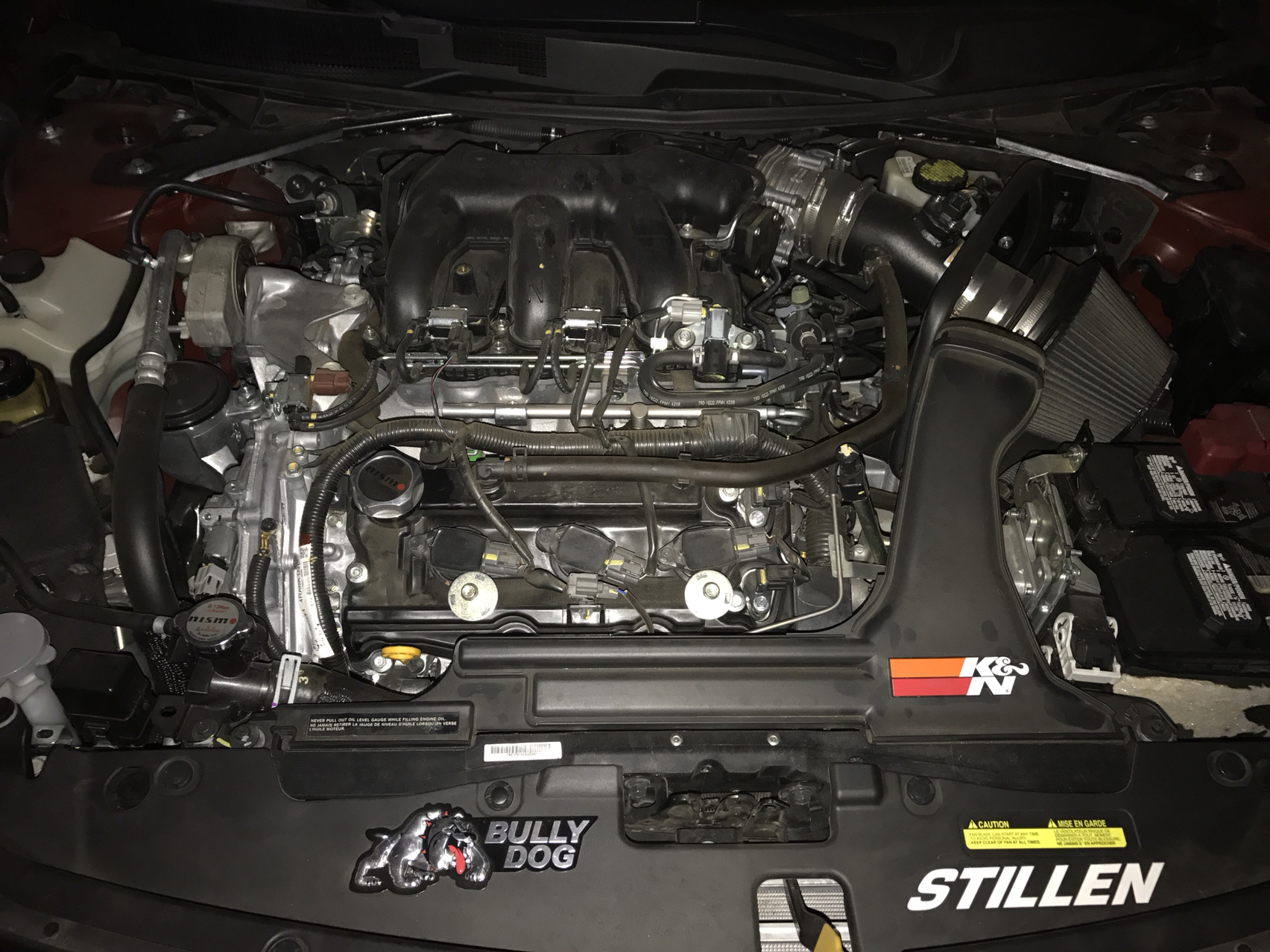 Need picture of 2016 engine without the cover - Maxima Forums