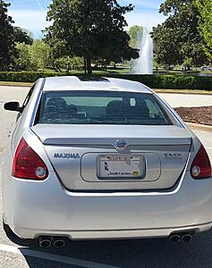 2006 Maxima SE 6-Speed for sale-4-rear-view.jpg
